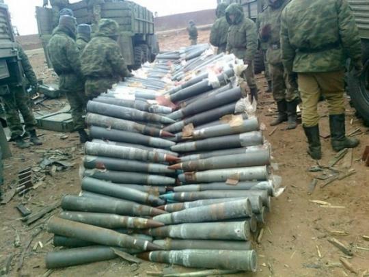 Разведка сообщила о поставке боевикам семи эшелонов с боеприпасами из РФ