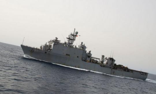 В Черное море вошел десантный корабль США с 500 морпехами на борту