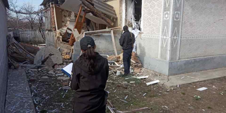 Взрыв в Любашевком районе разрушил часть жилого дома