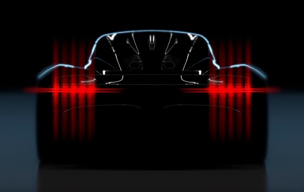 Aston Martin показал тизер гиперкара Project 003
