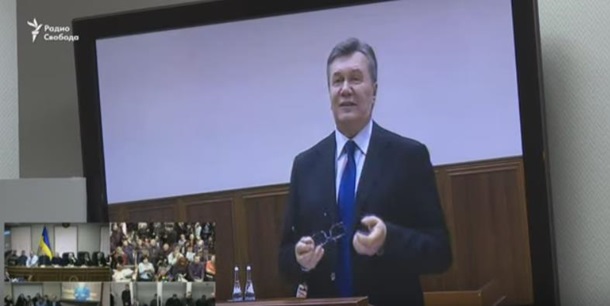 Допрос Януковича: онлайн-трансляцияСюжет