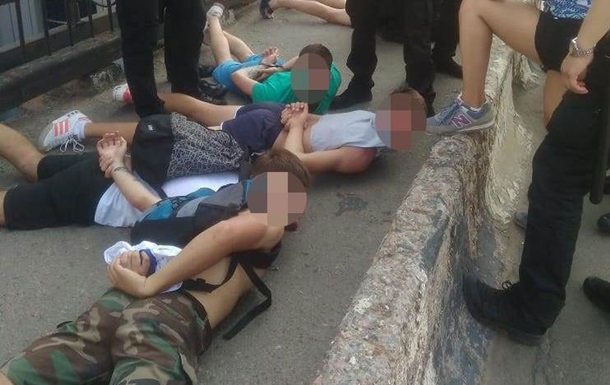 Драка фанатов в Одессе: 14 человек задержаны