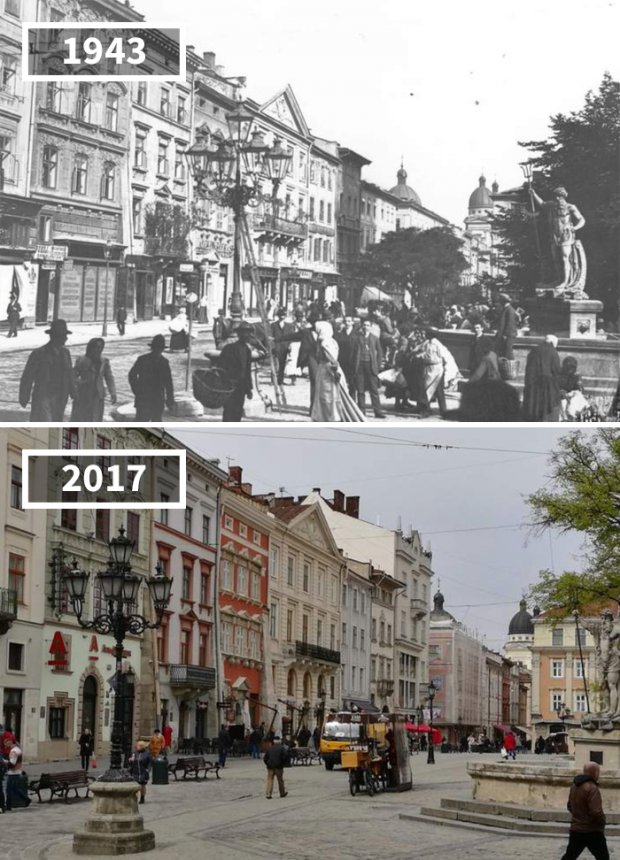 Как изменился наш мир: удивительные фото до и после