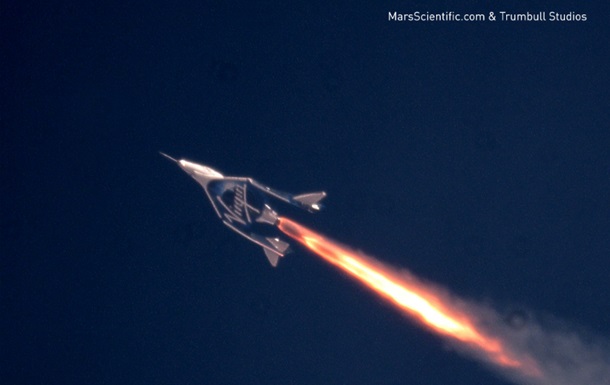Космический корабль Virgin Galactic установил рекорд скорости