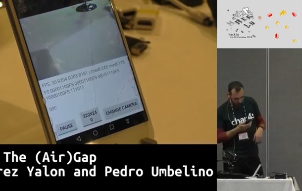 Кражу паролей с Android-гаджета сняли на видео
