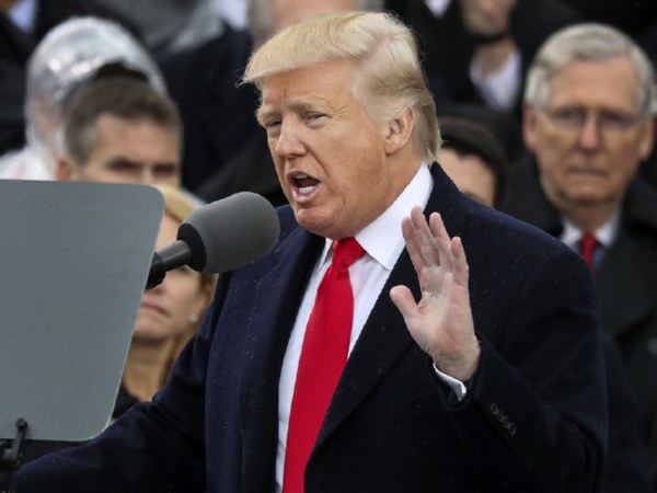 На инаугурации Трампа присутствовали не только его дети и внуки, зять и невестка, но также бывшие жены (фото)