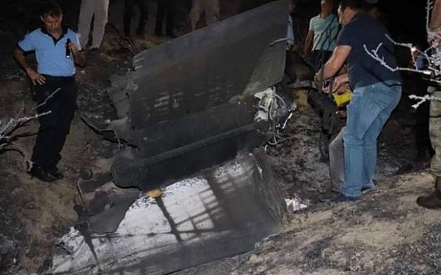 На Кіпрі впала ракета російського виробництва, ймовірно, випущена з Сирії: фото та відео