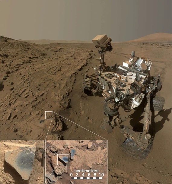 Нащупали жизнь. Новое открытие Curiosity на МарсеСюжет
