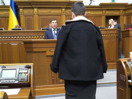Парламент разрешил арестовать Савченко