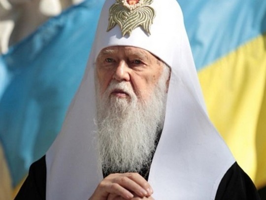 Патриарх Филарет призвал украинцев голосовать 21 апреля за сохранение украинского государства