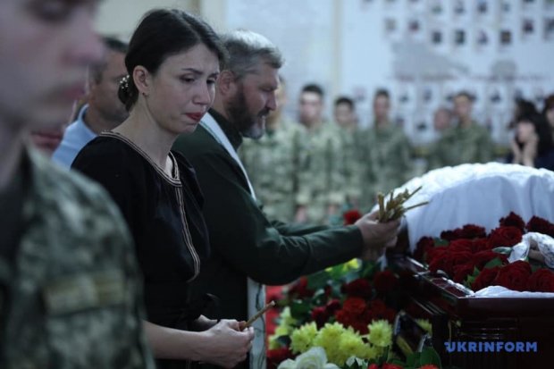 Похороны нардепа Дмитрия Тымчука: фото, видео