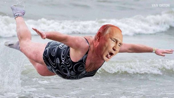 Путин нырнул в прорубь, но, к сожалению, вынырнул: реакция соцсетей на купание президента РФ