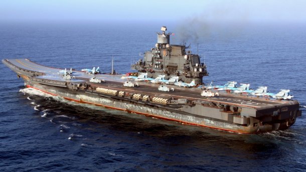 Россия заигралась в морской бой авианосцами