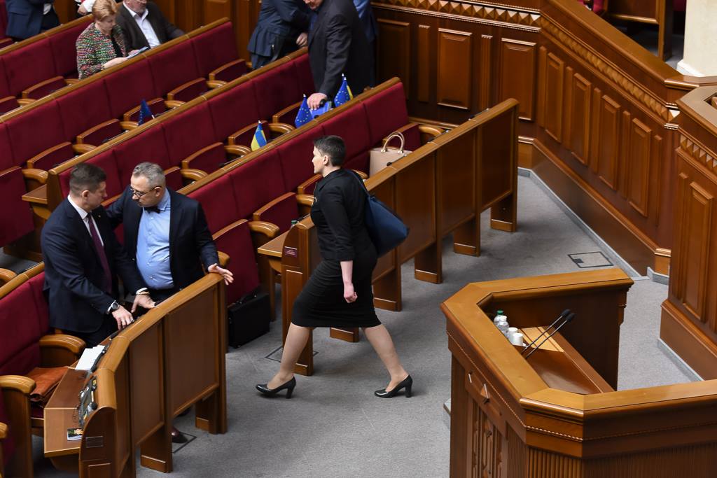 Савченко впервые после выхода из СИЗО вернулась в Верховную Раду: яркие фото