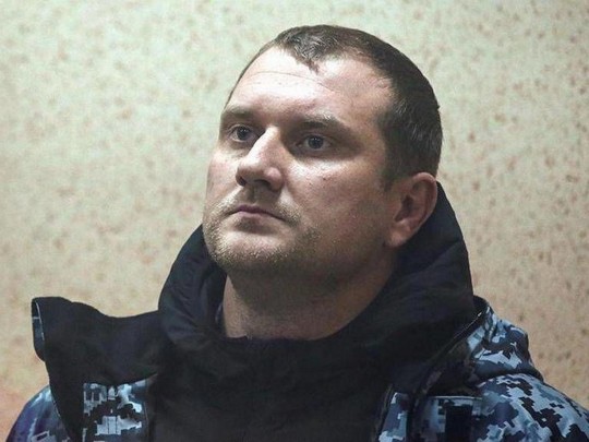 «Слава Україні»: появилось мощное видео с пленным моряком Гриценко в российском суде