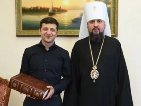 Стало известно, почему Епифаний отказался сниматься в видео Зеленского