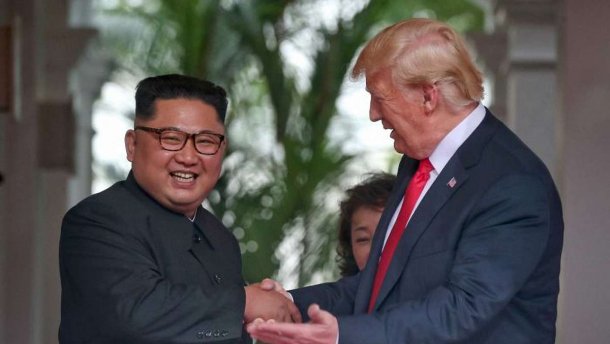 Суть зустрічі Трампа з Кім Чен Ином показали в дотепних карикатурах