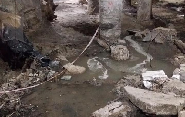 В Киеве ливень затопил музей на Почтовой площади
