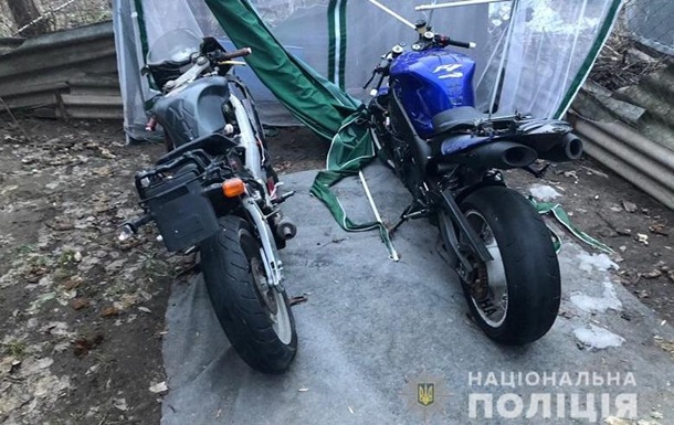 В Киеве задержали угонщиков мотоциклов