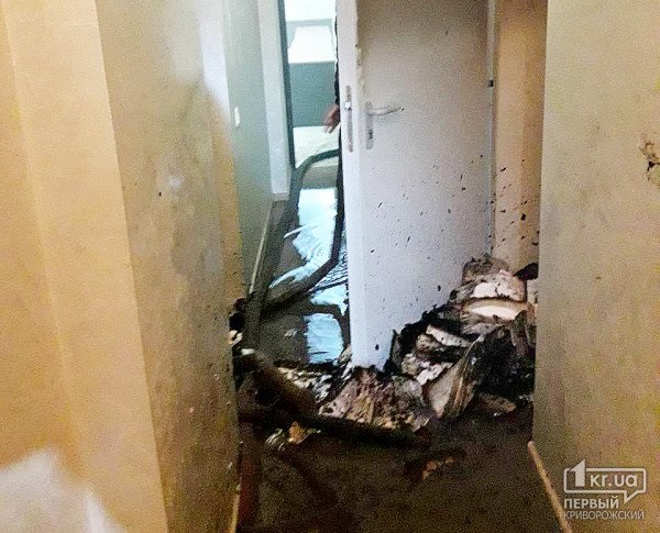 В Кривом Роге сгорел архив прокуратуры