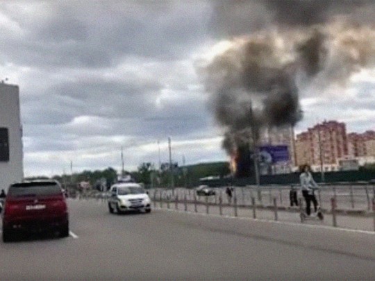В Москве прогремел мощный взрыв (видео)