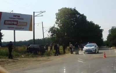 В Одессе произошло первое ДТП с участием новой полиции
