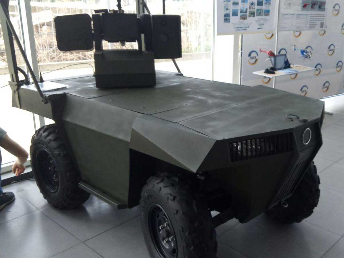 В Украине создан необычный боевой робот: что известно о «Ласке» (видео)