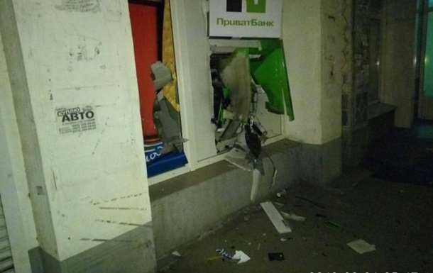 В Запорожье взорвали банкомат