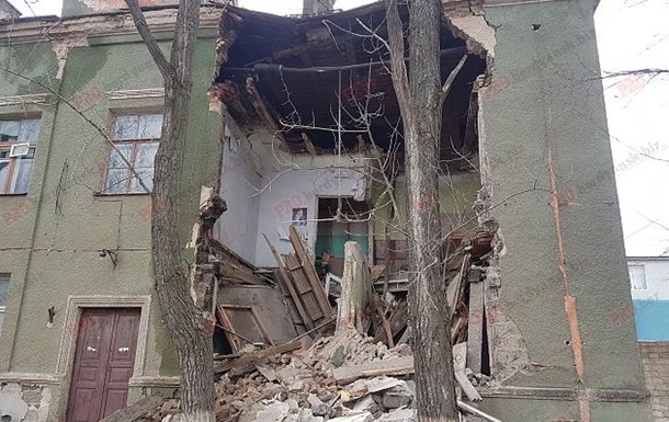 В Запорожской области обрушилось здание бывшего завода