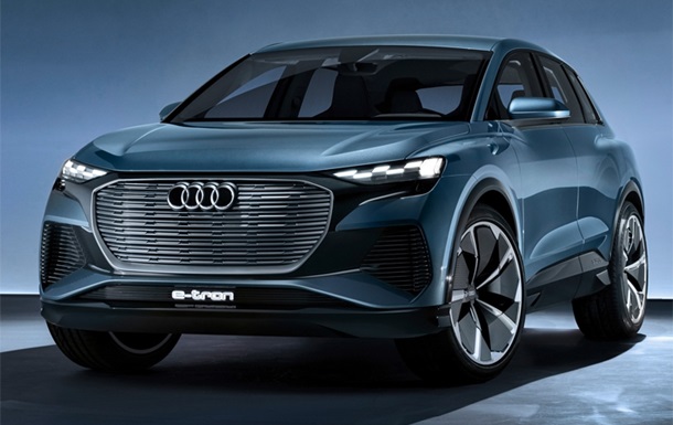 В Женеве дебютировал электрокар Audi Q4 e-tron