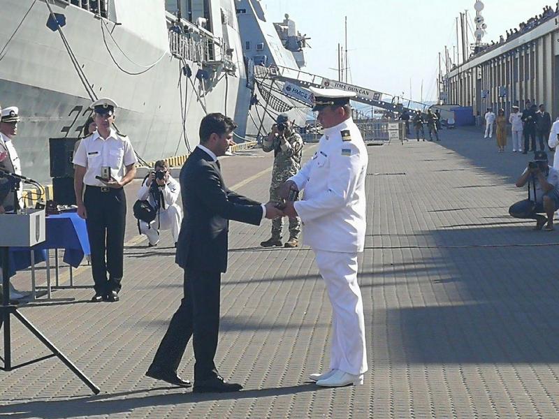 Зеленский в Одессе наградил военных моряков и анонсировал назначение нового главы ОГА