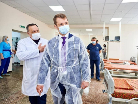 УЗ завершила ремонт лікарні у Дніпрі, яка готова приймати одночасно 110 пацієнтів з COVID, — Іван Юрик