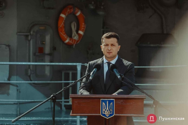 В Одесскую область едет президент Владимир Зеленский