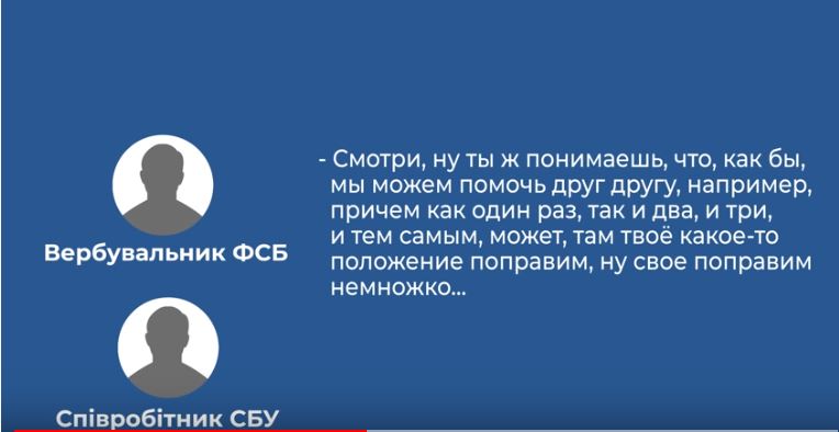 Росіяни намагалися завербувати офіцера СБУ: як вони це робили і що хотіли дізнатися