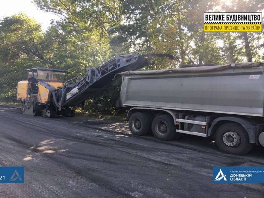 «Велике будівництво» Зеленського відремонтує дорогу біля прифронтової Волновахи
