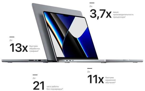 
Apple представила новые ноутбуки MacBook Pro и наушники AirPods
