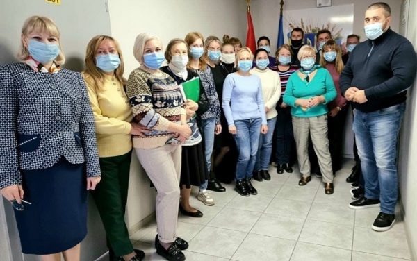 Сотрудники одесского департамента городского хозяйства привились от «короны»