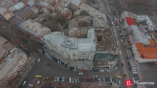 Реставрация многострадального памятника архитектуры в самом центре Одессы опять подорожает, но что не так в этот раз — загадка