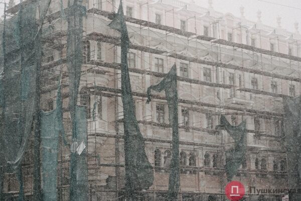 Как Одесса и одесситы встретили первый настоящий снегопад 2022 года. Большой фоторепортаж