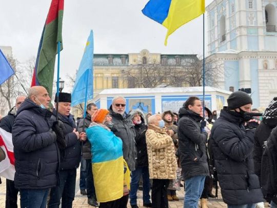 Переговори Росії та&nbsp;США: у&nbsp;Києві пройшла акція #СкажиПутіну_НІ (фото, відео)