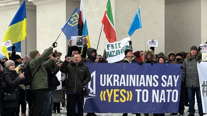 Переговори Росії та&nbsp;США: у&nbsp;Києві пройшла акція #СкажиПутіну_НІ (фото, відео)