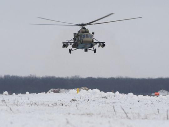 Росія переміщує військові вертольоти та розпочала навчання поблизу кордону з Україною