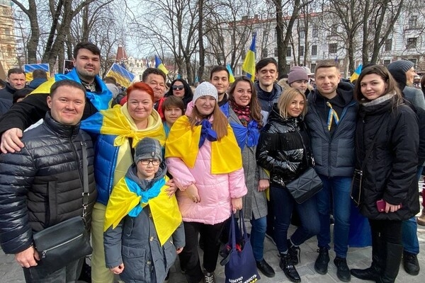 В Одессе прошел патриотический Марш Единства (фото, видео)