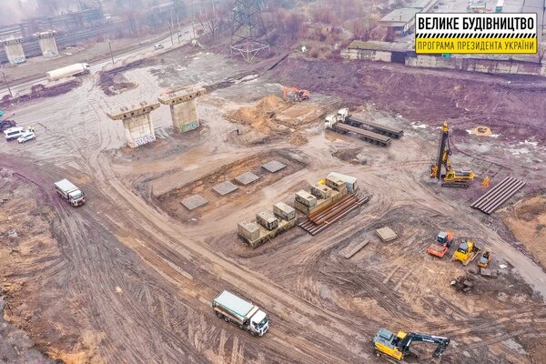 На &laquo;Велике будівництво&raquo; Північної об&rsquo;їзної дороги в&nbsp;Дніпрі залучать 600 фахівців