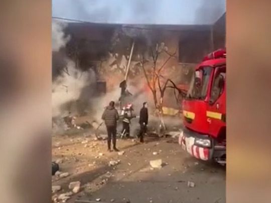 В&nbsp;Ірані військовий літак врізався в&nbsp;школу та&nbsp;вибухнув&nbsp;&mdash; є&nbsp;загиблі (відео)