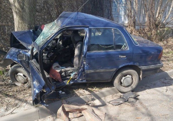 В Одессе автомобиль влетел в дерево: водитель погиб