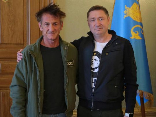 Американський актор Шон Пенн допомагатиме українським переселенцям на&nbsp;Львівщині