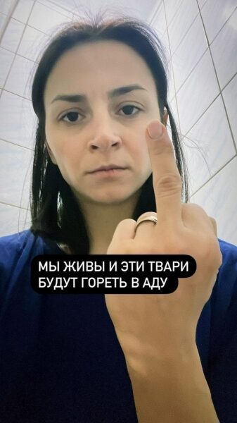 Окупанти зруйнували будинок Гвоздьової: у&nbsp;відповідь вона гнівно звернулася до&nbsp;Путіна, пообіцявши &laquo;залити в&nbsp;фундамент&raquo; всіх його покидьків