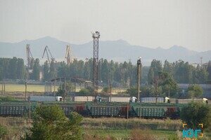 На юге Одесской области образовались огромные пробки из-за сотен фур с зерном