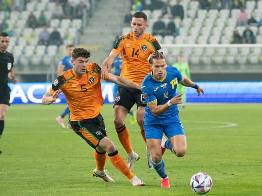 Україна з&nbsp;травмою Малиновського уникла першої поразки в&nbsp;Лізі націй: відеоогляд матчу